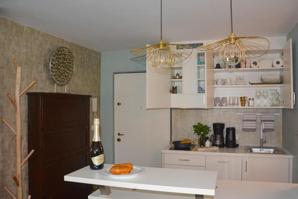 Moderne Ferienwohnung Merano Esterno foto